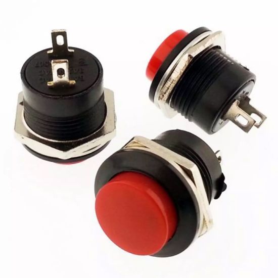 IC-180A YUVARLAK Ø16MM PUSH BUTON (R13-507) resmi