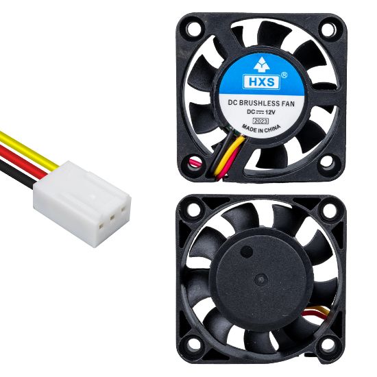 POWERMASTER IC-216 FIRÇASIZ DC FAN 40X40X10MM 12 VOLT 3 PİN resmi