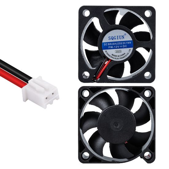 POWERMASTER IC-216 50X50X15MM 12 VOLT 2 PİN FIRÇASIZ DC KASA FAN resmi