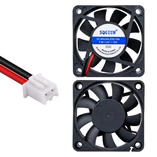 POWERMASTER IC-216 FIRÇASIZ DC FAN 60X60X15MM 12 VOLT 2 PİN resmi