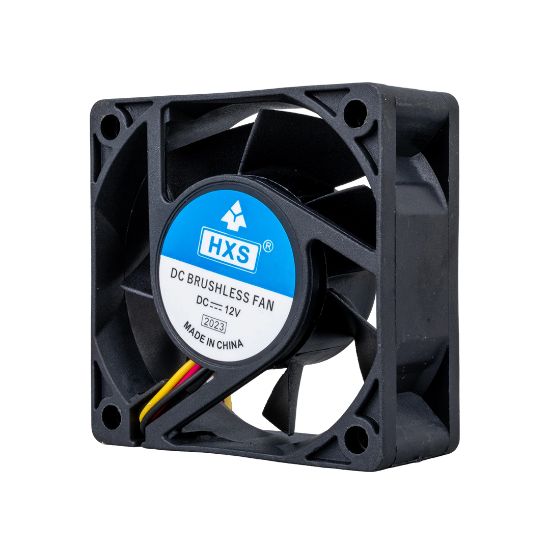 POWERMASTER IC-216 FIRÇASIZ DC FAN 60X60X25MM 12 VOLT 3 PİN resmi