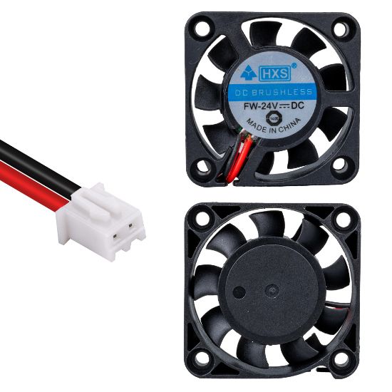 POWERMASTER IC-216A FIRÇASIZ DC FAN 40X40X10MM 24 VOLT 2 PİN resmi