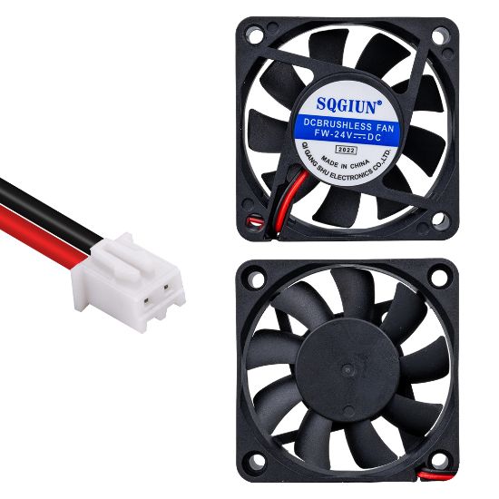 POWERMASTER IC-216A FIRÇASIZ DC FAN 60X60X15MM 24 VOLT 2 PİN resmi