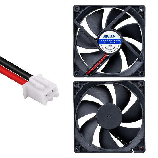 POWERMASTER IC-216A FIRÇASIZ DC FAN 92X92X25MM 24 VOLT 2 PİN resmi