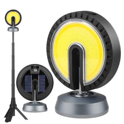 POWERMASTER PM-24564 25 WATT USB - TYPE-C GİRİŞLİ COB LEDLİ TEK YÖNLÜ 180 DERECE SOLAR ÇALIŞMA LAMBASI resmi