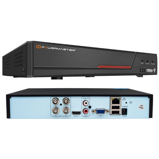 POWERMASTER PM-4410 4 KANAL 6IN1 DVR KAYIT CİHAZI (H265) resmi