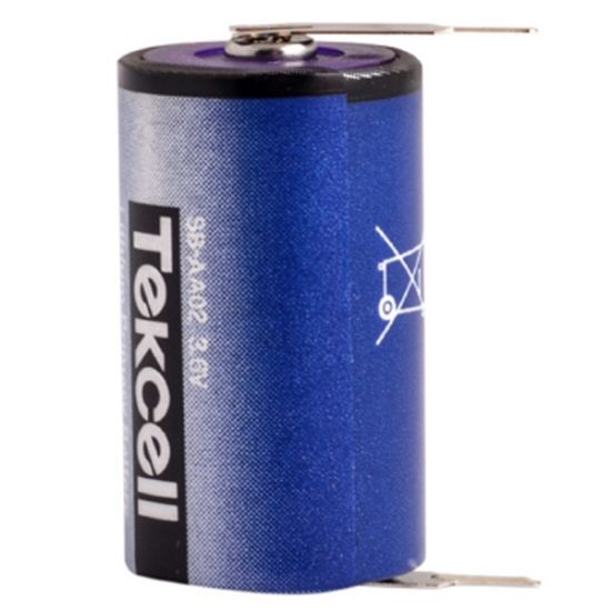 TEKCELL SB-AA02 1/2AA 3.6 VOLT 14250 KISA BOY PUNTALI LİTYUM PİL resmi