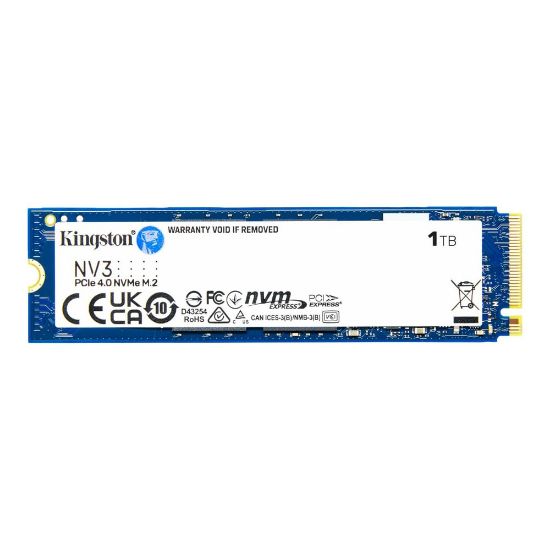 1TB KINGSTON NV3 SNV3S/1000G 6000/4000MB/S M.2 NVMe PCIe 4.0 resmi