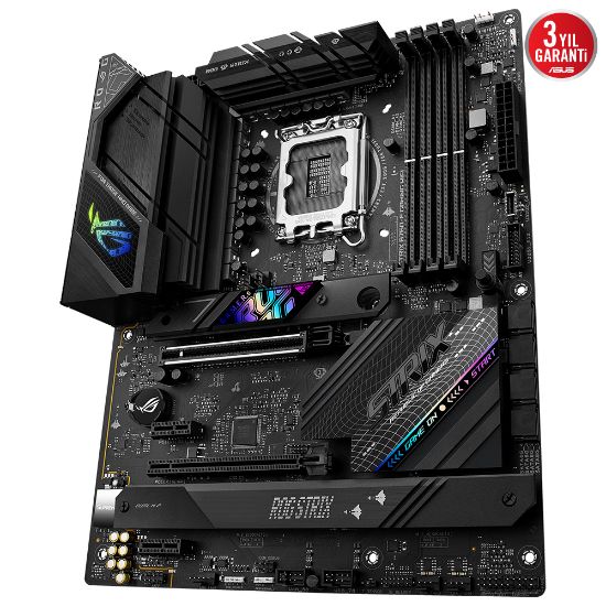 ASUS ROG STRIX B760-F GAMING WIFI DDR5 DP HDMI 3xM2 USB3.2 WiFi BT RGB LAN ATX 1700P  resmi