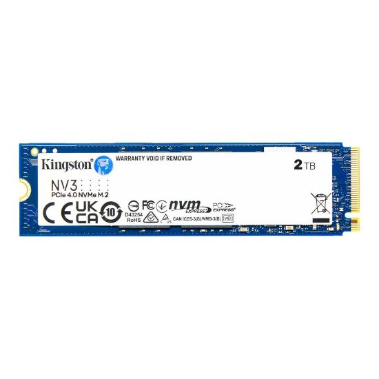 2TB KINGSTON NV3 SNV3S/2000G 6000/5000MB/S M.2 NVMe PCIe 4.0 resmi