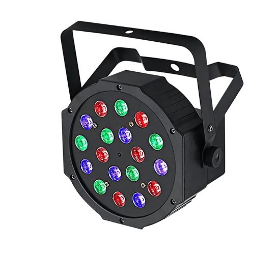 AOLAIT AL318P 1 WATT 18 LED PAR SAHNE IŞIĞI resmi