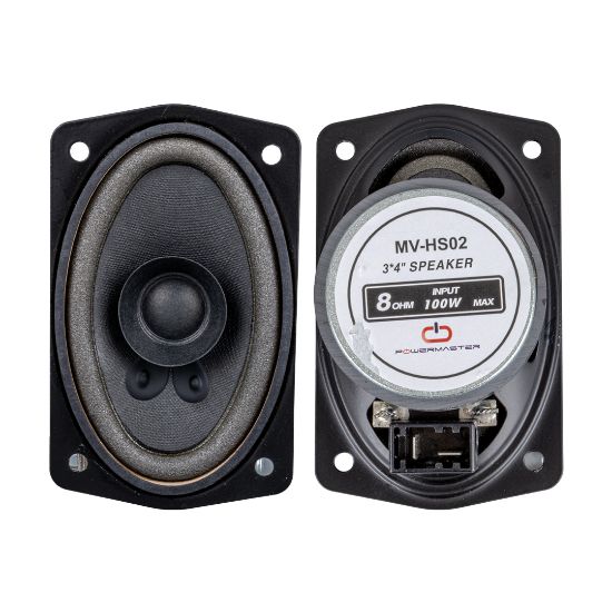 MAGICVOICE MV-HS02 3X4 7.5X10 CM 8 OHM MAX 100 WATT OVAL OTO HOPARLÖR resmi