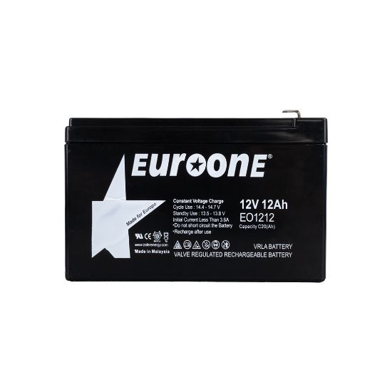 EUROONE EO-1212 12 VOLT - 12 AMPER AKÜ  (151 X 98 X 95 MM) resmi