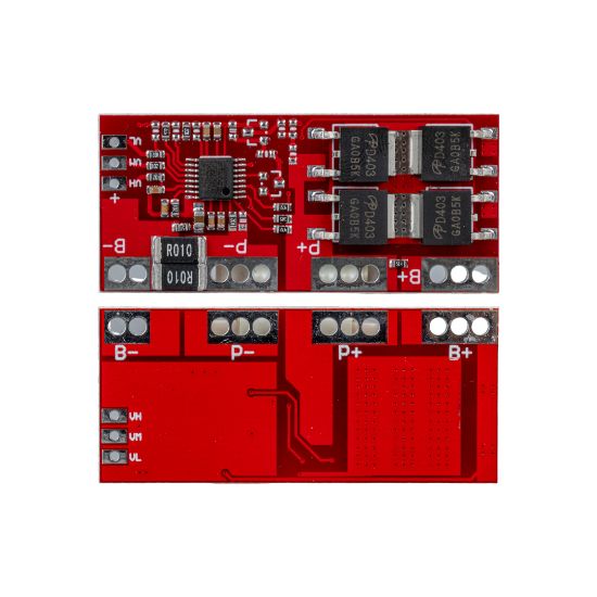 WEKO BMS-23898 4S 30A BMS DEVRESİ LİTYUM BATARYA ŞARJ MODÜLÜ 50X22X3.5MM resmi