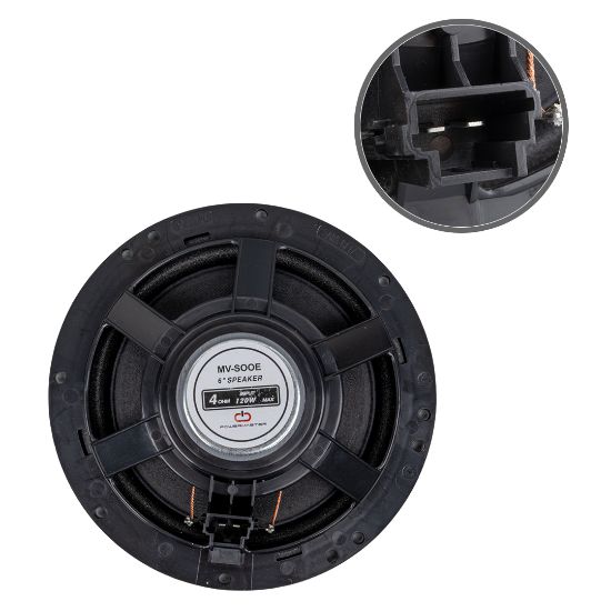 MAGICVOICE MV-S00E 6 16 CM 4 OHM MAX 120 WATT TEKLİ OTO HOPARLÖR (CITROEN-PEUGEOT) resmi