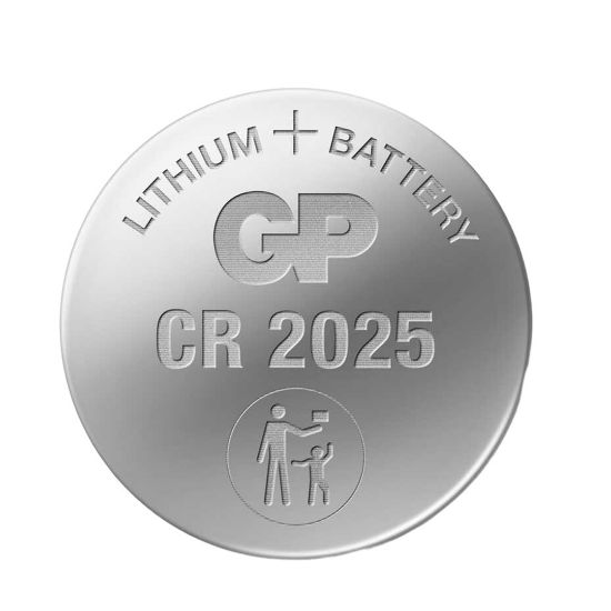 GP CR2025 DL2025 20Lİ BLİSTERLİ LITYUM PARA PİL (GPCR2025-2CAI20) resmi