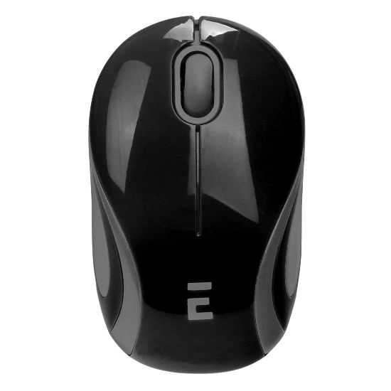 EVEREST SMW-555 USB SİYAH-GRİ 1600 DPI 2.4GHZ MİNİ KABLOSUZ MOUSE (SEYAHAT-SUNUM-GEZİ) resmi