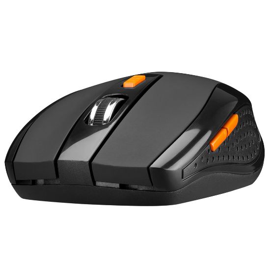 EVEREST SM-442 MACRO TUŞLU USB SİYAH 1200 DPI 2.4GHZ KABLOSUZ MOUSE FARE resmi