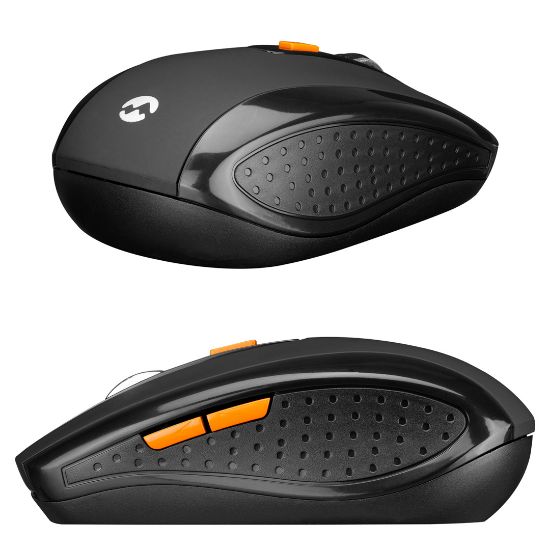 EVEREST SM-442 MACRO TUŞLU USB SİYAH 1200 DPI 2.4GHZ KABLOSUZ MOUSE FARE resmi