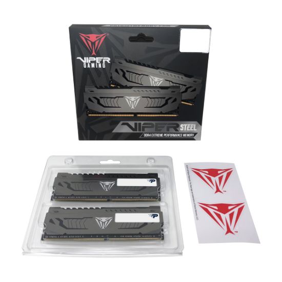 Patriot Viper Steel PVS432G320C6K 32GB (2x16GB) DDR4 3200MHz CL16 Gaming Ram (Bellek) resmi