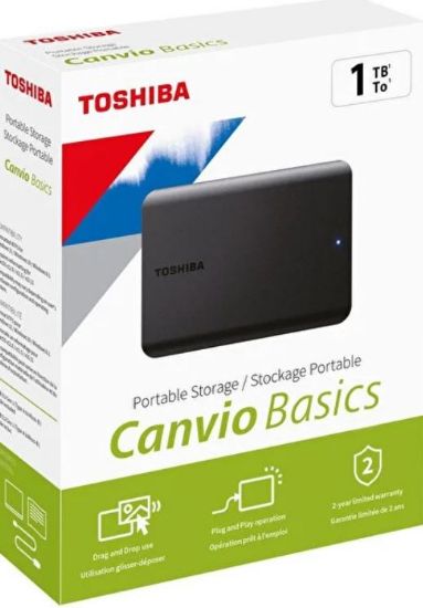 1TB CANVIO READY 2.5"  USB 3.0 TOSHIBA HDTP310EK3AA resmi