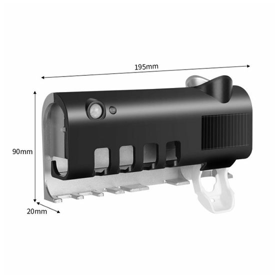 SUNUP AKILLI DİŞ MACUNU SIKACAGI VE UV STERİLİZATÖR FIRÇA TUTUCU resmi