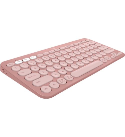 LOGITECH K380S PEBBLE BLUETOOTH TÜRKÇE Q KLAVYE PEMBE 920-011861 resmi