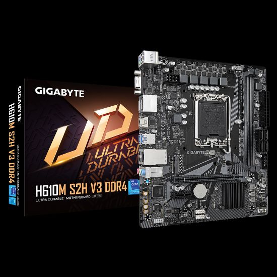 GIGABYTE H610M S2H V3 DDR4 3200MHZ M.2 HDMI 1700P resmi