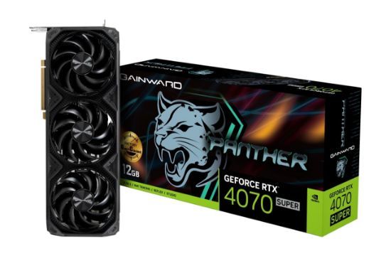 GAINWARD RTX4070 SUPER PANTHER OC 12GB GDDR6X 192bit resmi