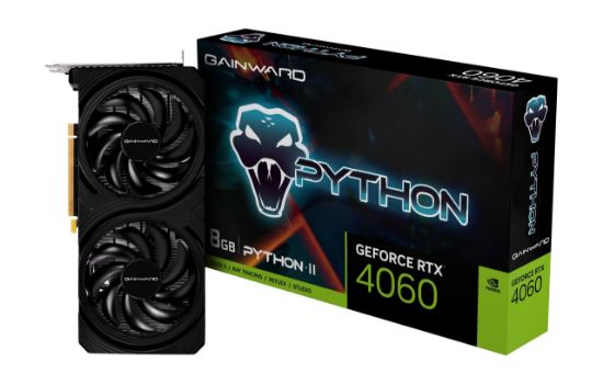 GAINWARD RTX4060 PYTHON II 8GB GDDR6 128bit resmi