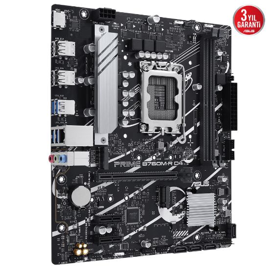 ASUS PRIME B760M-R D4 INTEL B760 SOKET 1700 DDR4 resmi