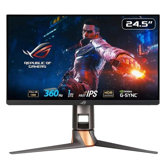 ASUS ROG SWİFT PG259QN 24.5 1MS 360HZ HDMI/DP FULL HD G-SYNC GAMİNG MONİTÖR resmi