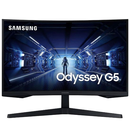 SAMSUNG ODYSSEY G5 C32G55TQWR 32 1 MS 144 HZ FREESYNC 2K CURVED GAMİNG MONİTÖR resmi