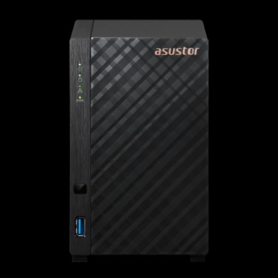 ASUSTOR AS1102TL REALTEK RTD1619B 2 YUVALI 1GB DDR4 DEPOLAMA ÜNİTESİ resmi