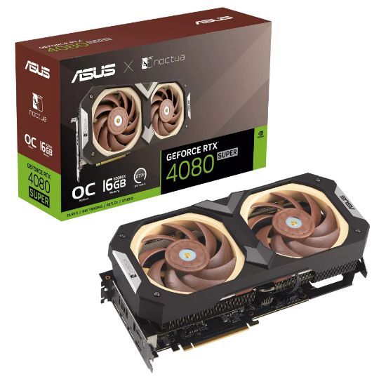 ASUS RTX4080S-O16G-NOCTUA GDDR6X 256BIT resmi