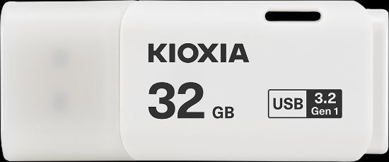 32GB USB3.2 GEN1 KIOXIA BEYAZ USB BELLEK LU301W032GG4 resmi