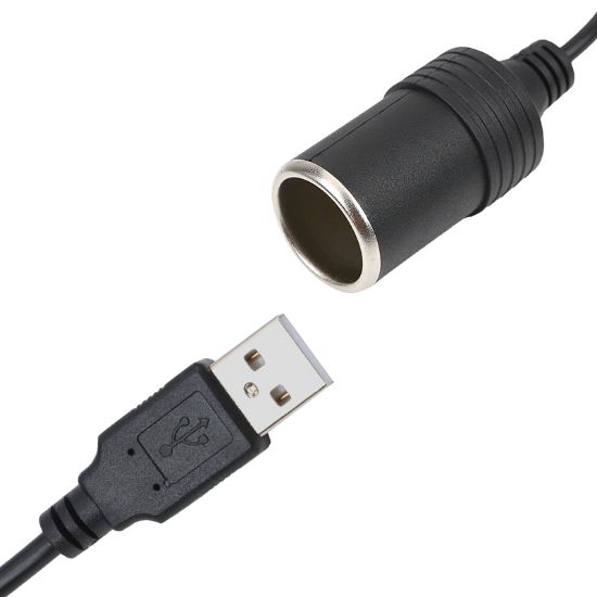 POWERMASTER USB 2.0 5 VOLT - 2 AMPER TO 12 VOLT - 0.8 AMPER ÇAKMAK FİŞİ DİŞİ ÇEVİRİCİ resmi