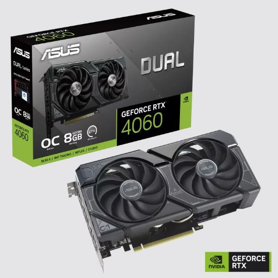 ASUS DUAL-RTX4060-8G GDDR6 128BIT BULK resmi