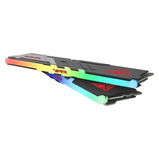 Patriot Viper Venom RGB 32GB (1x32GB) DDR5 5200MHz CL36 Gaming Ram (PVVR532G52C36) resmi