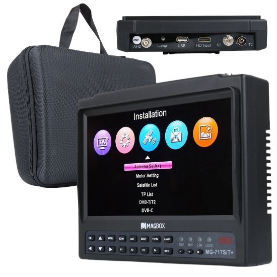 MAGBOX MG-717S/T+ 7 İNÇ FULL HD LCD EKRANLI GÖRÜNTÜLÜ UYDU YÖN BULUCU (UZAKTAN KUMANDALI) resmi