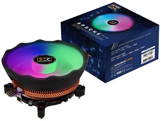 XIGMATEK EN42296 APACHE PLUS 12CM AM5/1700P RGB CPU SOĞUTUCU resmi