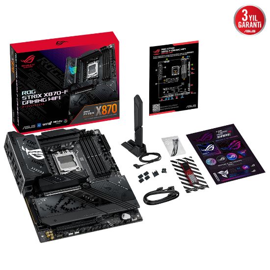 ASUS ROG STRIX X870-F GAMING WIFI AMD X870 SOKET resmi