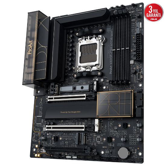 ASUS PROART X870E-CREATOR WIFI AMD X870E Soket AM5 DDR5 8000+(OC)MHz ATX resmi