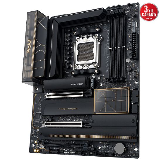 ASUS PROART X870E-CREATOR WIFI AMD X870E Soket AM5 DDR5 8000+(OC)MHz ATX resmi