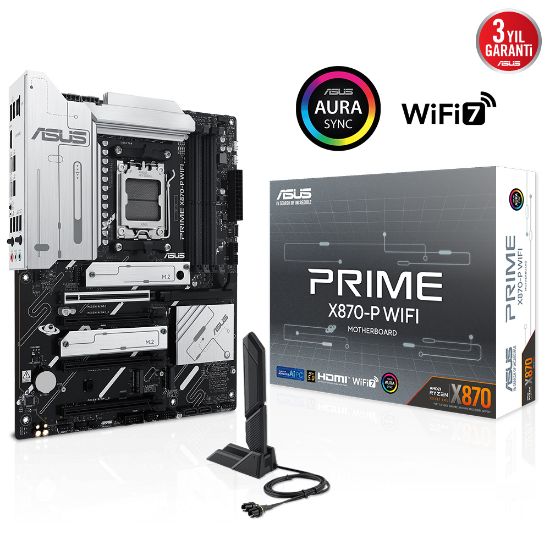 ASUS PRIME X870-P WIFI AMD X870 SOKET AM5 DDR5 800 resmi