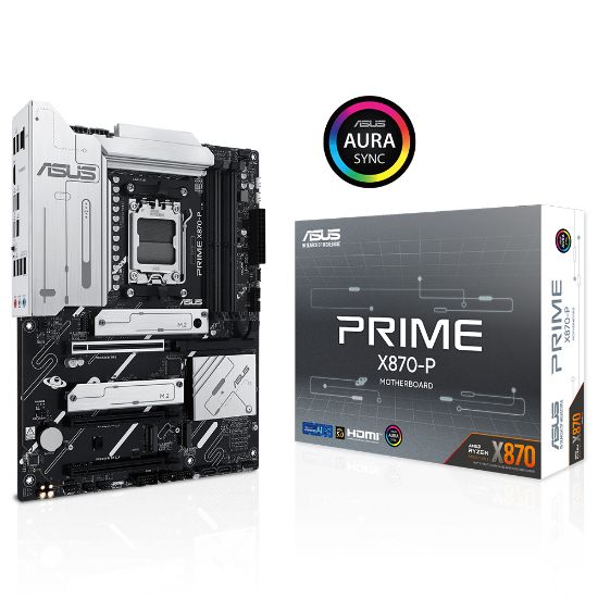 ASUS PRIME X870-P AMD X870 SOKET AM5 DDR5 8000+(OC resmi