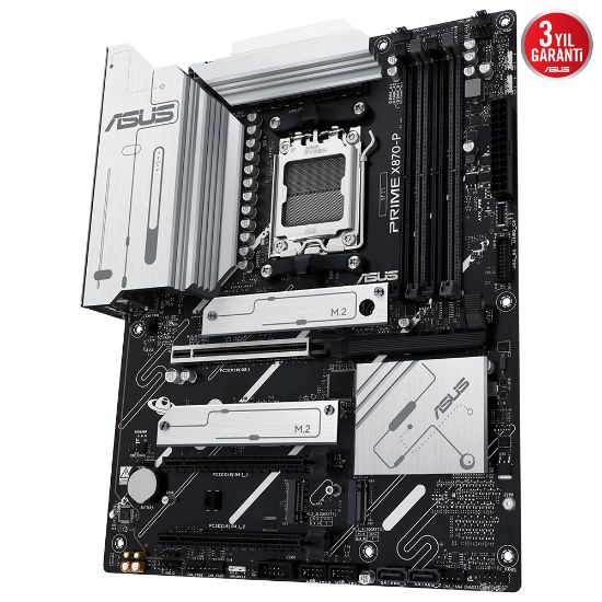 ASUS PRIME X870-P AMD X870 SOKET AM5 DDR5 8000+(OC resmi