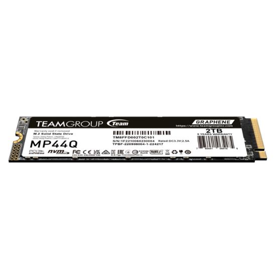 Team MP44Q 2TB Gen4x4 7400/6500MB/s NVMe PCIe M.2 SSD Disk (TM8FFD002T0C101) resmi