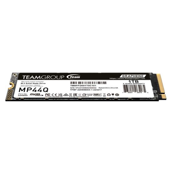 Team MP44Q 1TB Gen4x4 7400/6200MB/s NVMe PCIe M.2 SSD Disk (TM8FFD001T0C101) resmi