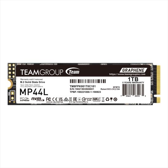 Team MP44L 1TB Gen4x4 5000/4500MB/s NVMe PCIe M.2 SSD Disk (TM8FPK001T0C101) resmi